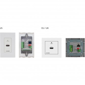 Устройства передачи сигнала по витой паре KRAMER WP-789T/EU-80/86(W) 53887