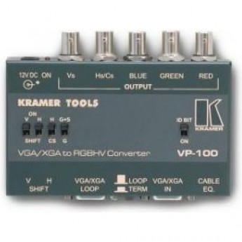 Преобразователи форматов KRAMER VP-100 54035 Преобразователи форматов KRAMER VP-100 54035