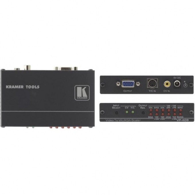 КОММУТАЦИОННОЕ ОБОРУДОВАНИЕ KRAMER VP-409 54085