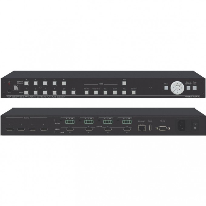 КОММУТАЦИОННОЕ ОБОРУДОВАНИЕ KRAMER VSM-4X4A 54341